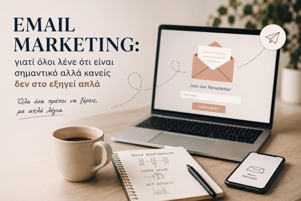 Email Marketing: Τι Είναι & Γιατί Είναι Σημαντικό για την Επιχείρησή σου;