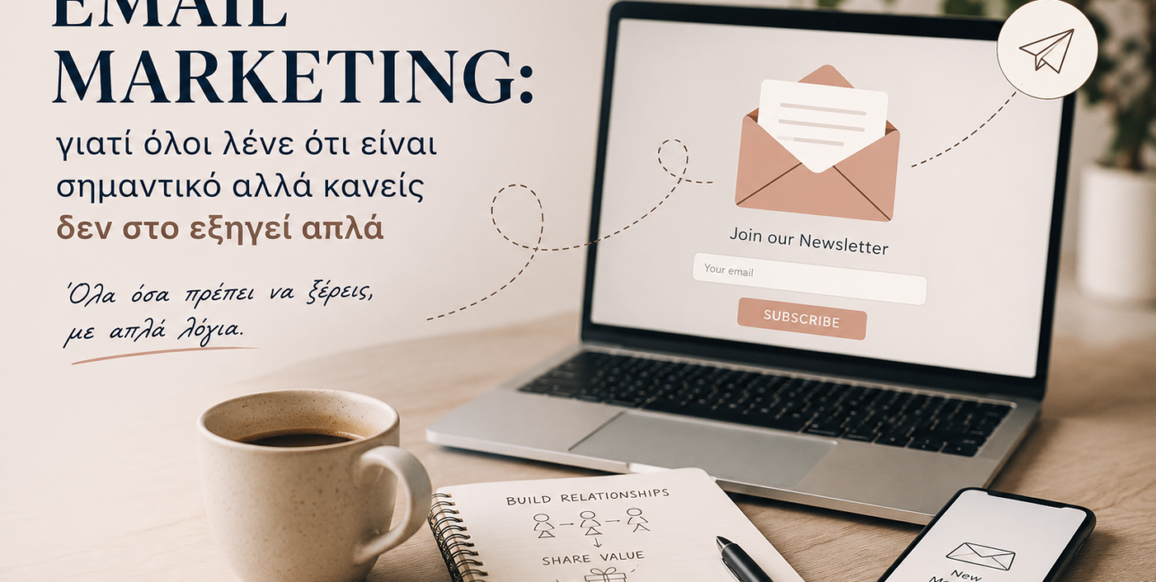Email Marketing: Τι Είναι & Γιατί Είναι Σημαντικό για την Επιχείρησή σου;